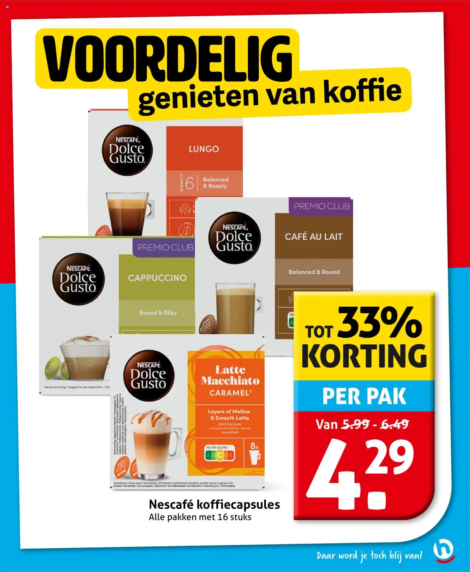 {H1} | Pagina: 19 | Producten: Koffie, Koffiecapsules, Nescafe, Cappuccino