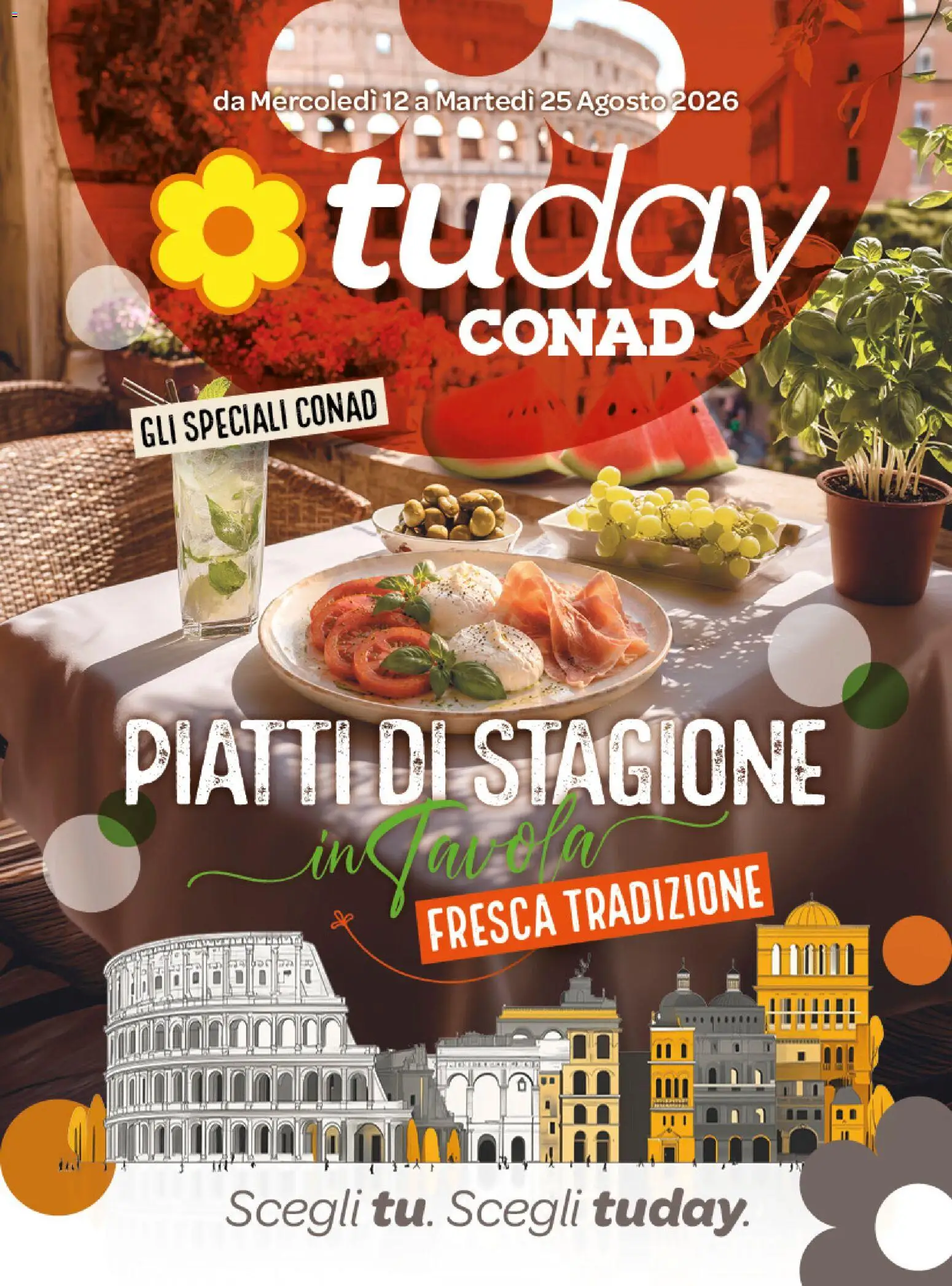 Volantino Conad del 12/08/2026 | Pagina: 1 | Prodotti: Piatti