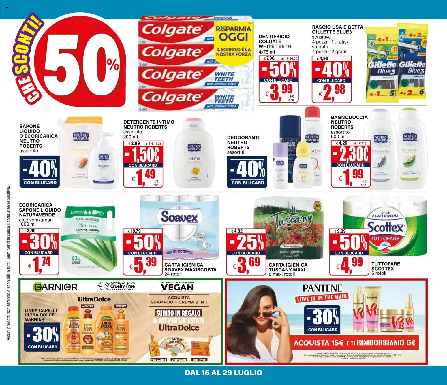 Volantino Il Gigante del 16/07/2026 | Pagina: 12 | Prodotti: Shampoo, Sapone, Detergente, Valigia