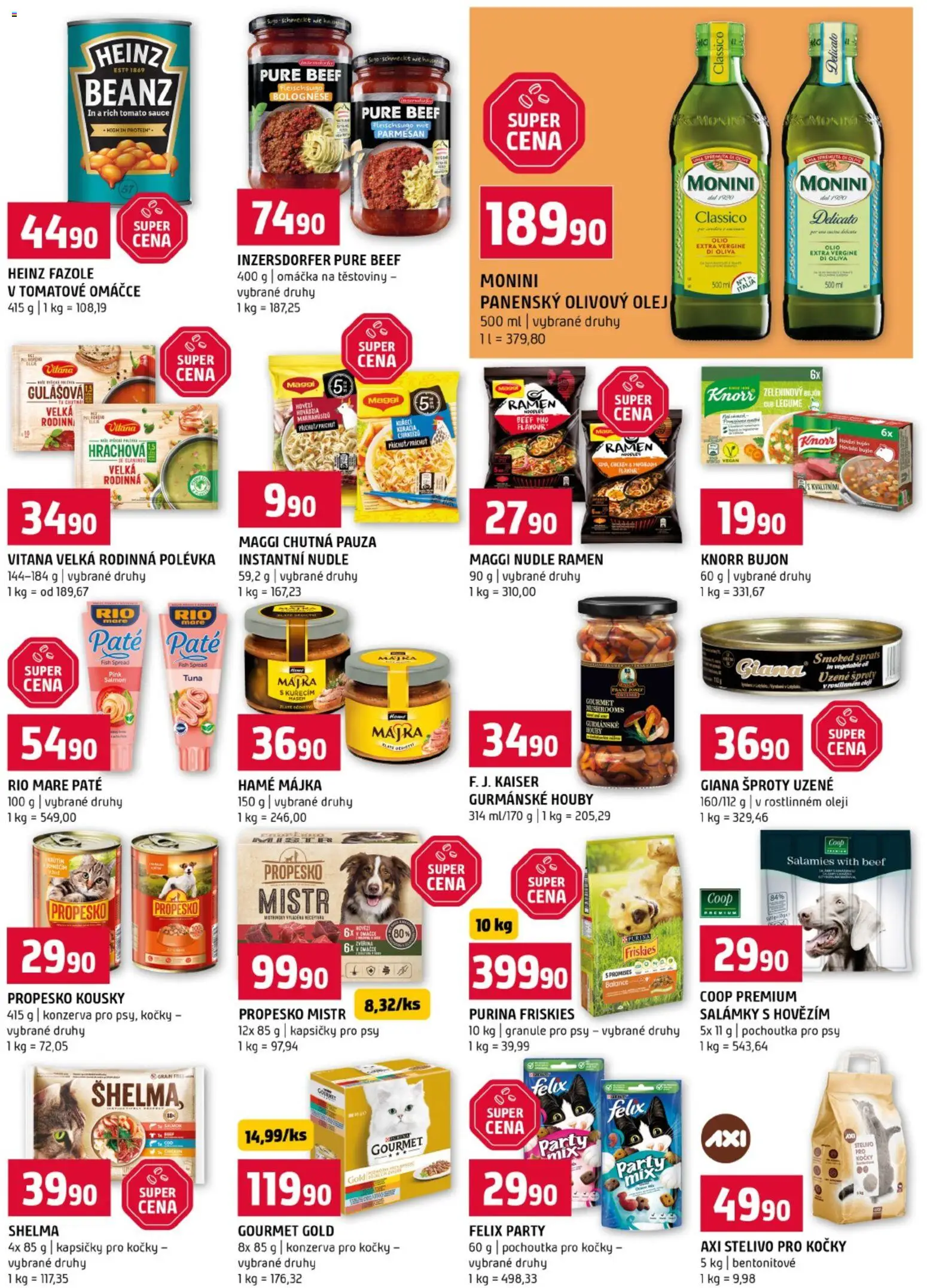Terno leták od 22.07.2026 | Strana: 11 | Produkty: Felix, Gourmet, Heinz fazole, Konzerva pro kočky