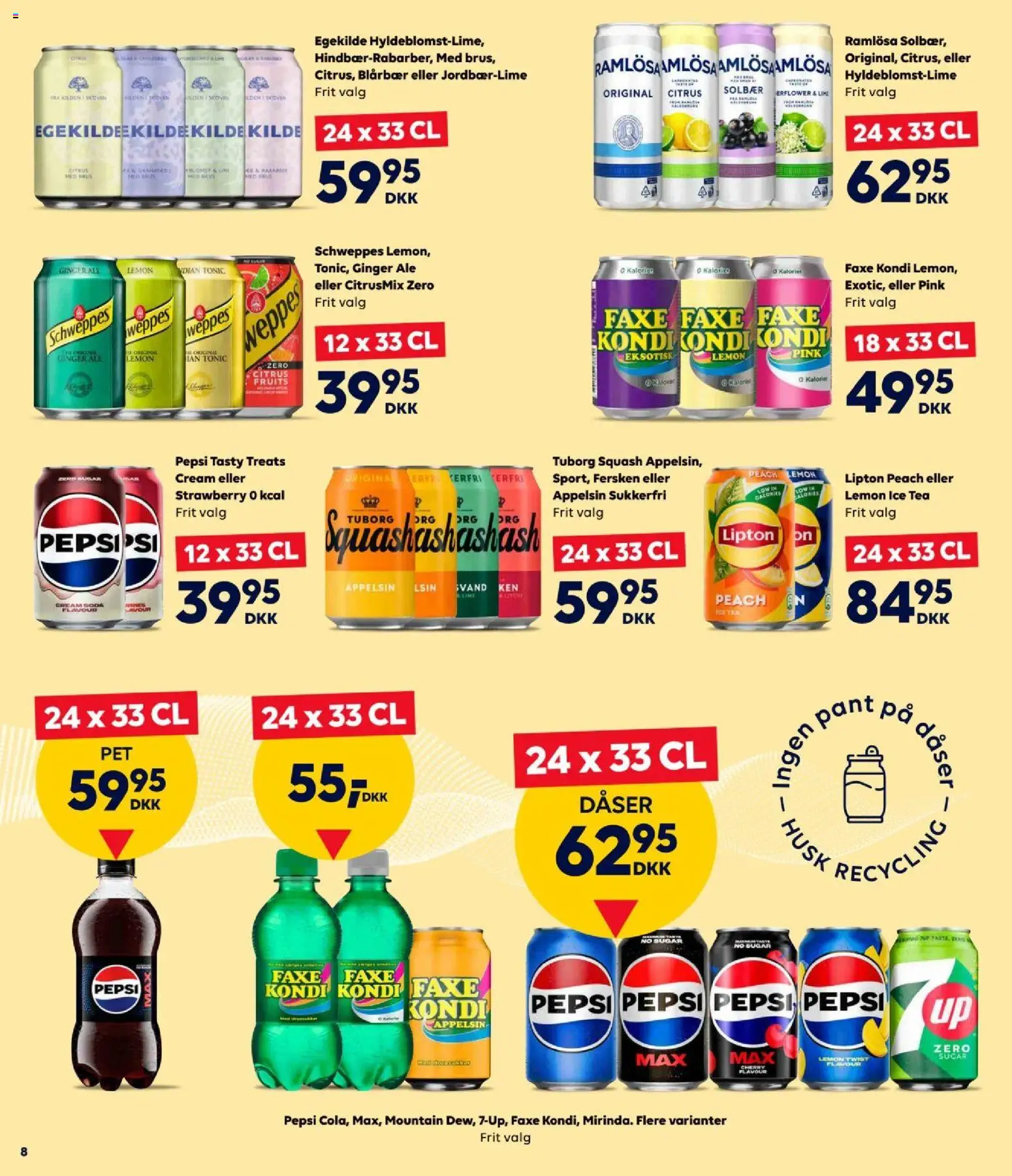Bordershop tilbudsavis – gyldig fra 01/06/2026 | Side: 8 | Produkter: Squash, Lime, Cherry, Solbær
