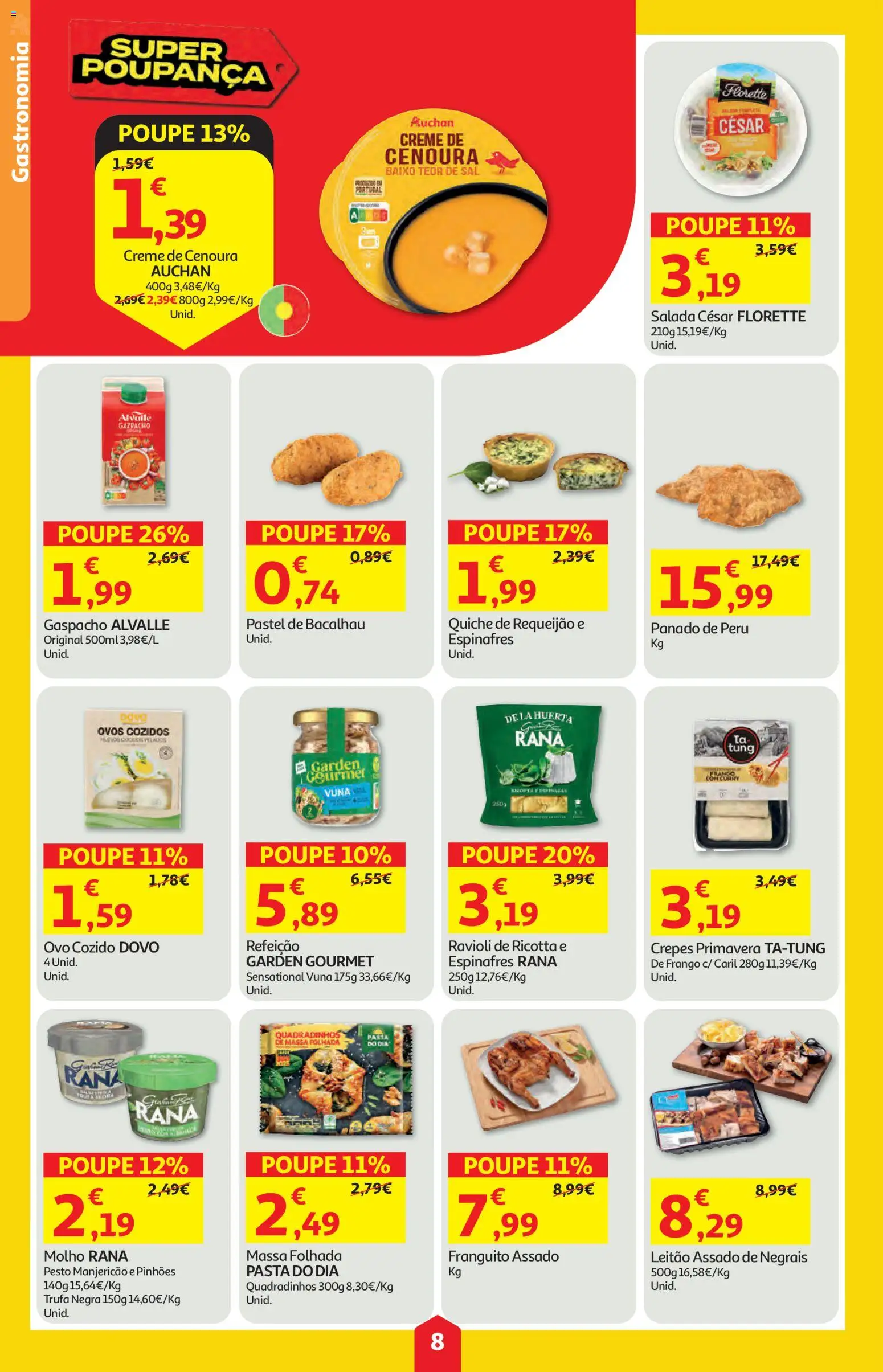 Auchan folheto │ válido de 14.05.2026 | Página: 8
