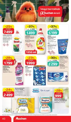 Auchan akciós újság - amely érvényes a következő dátumtól: 2026.10.15. | Oldal: 40