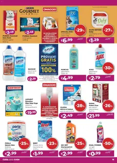 Anteprima del volantino La Saponeria volantino valido a partire dal 11.06.2026 | Pagina: 15 | Prodotti: Tavoletta wc, Pollo, Tè, Pattumiera