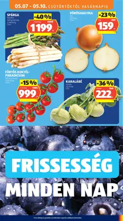 FÜRTÖS KOKTÉL-PARADICSOM, 450 g/csomag - amely érvényes a következő dátumtól: 07.05.2026 | Oldal: 7