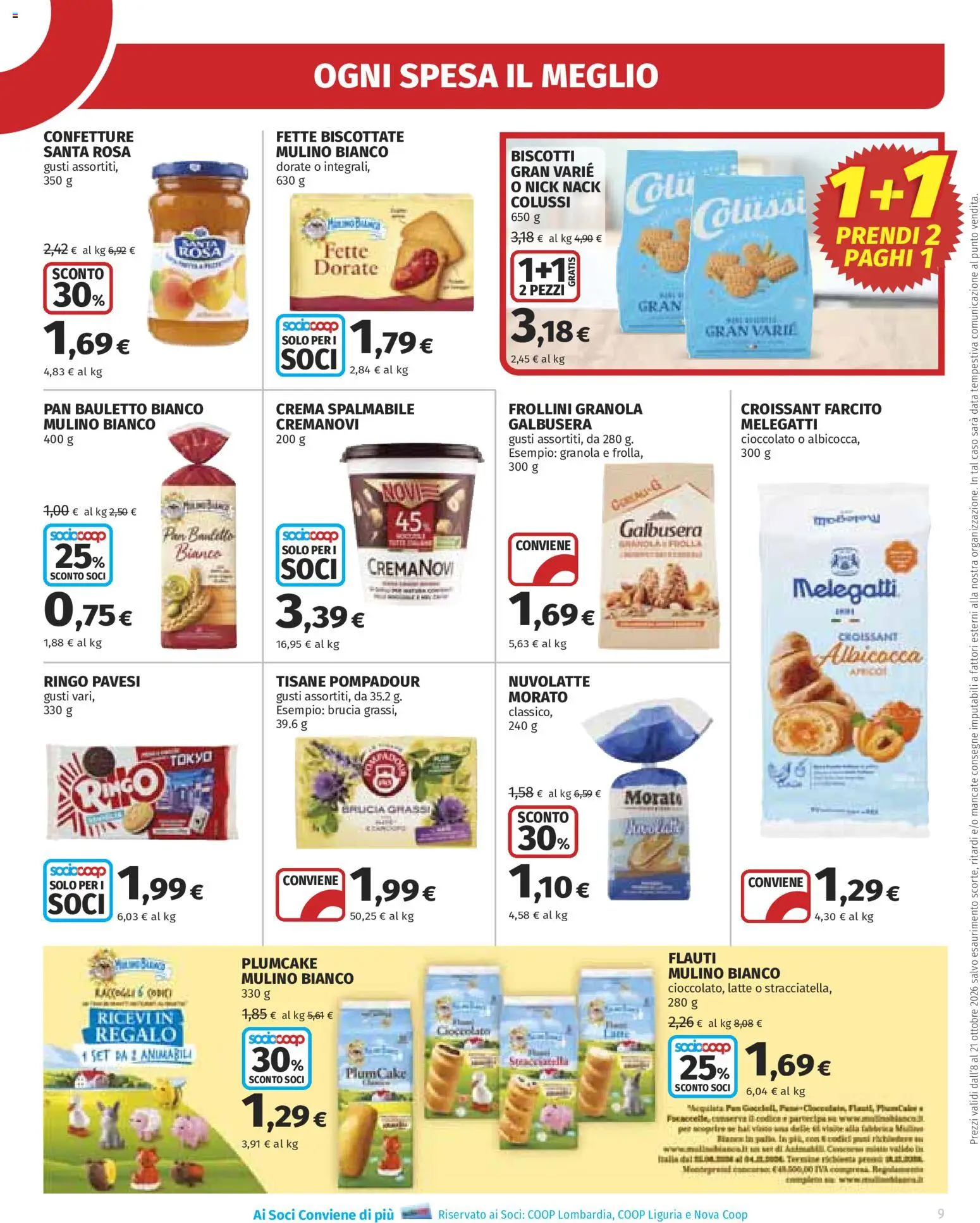 Volantino Ipercoop del 08/10/2026 | Pagina: 9