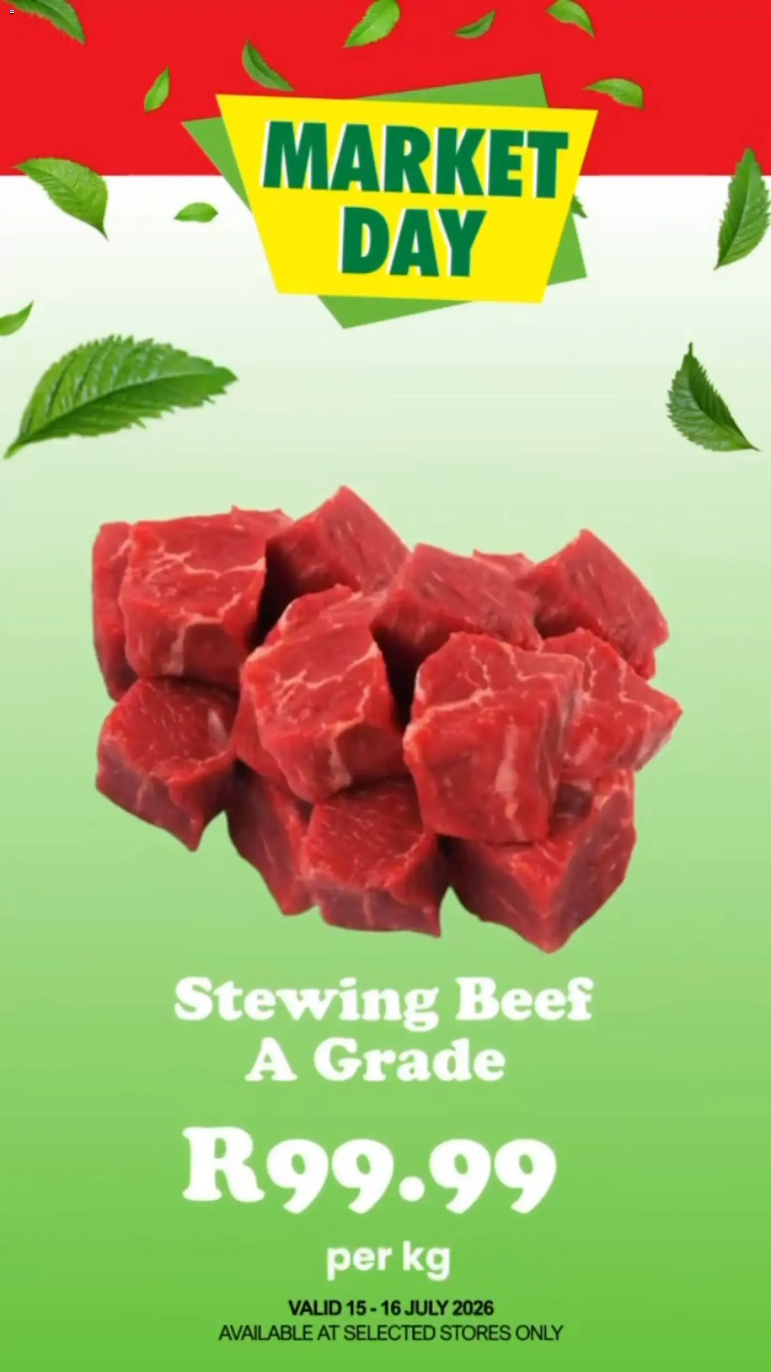 New Check Save catalogue – valid from 15/07/2026 | Page: 7 | Products: Beef