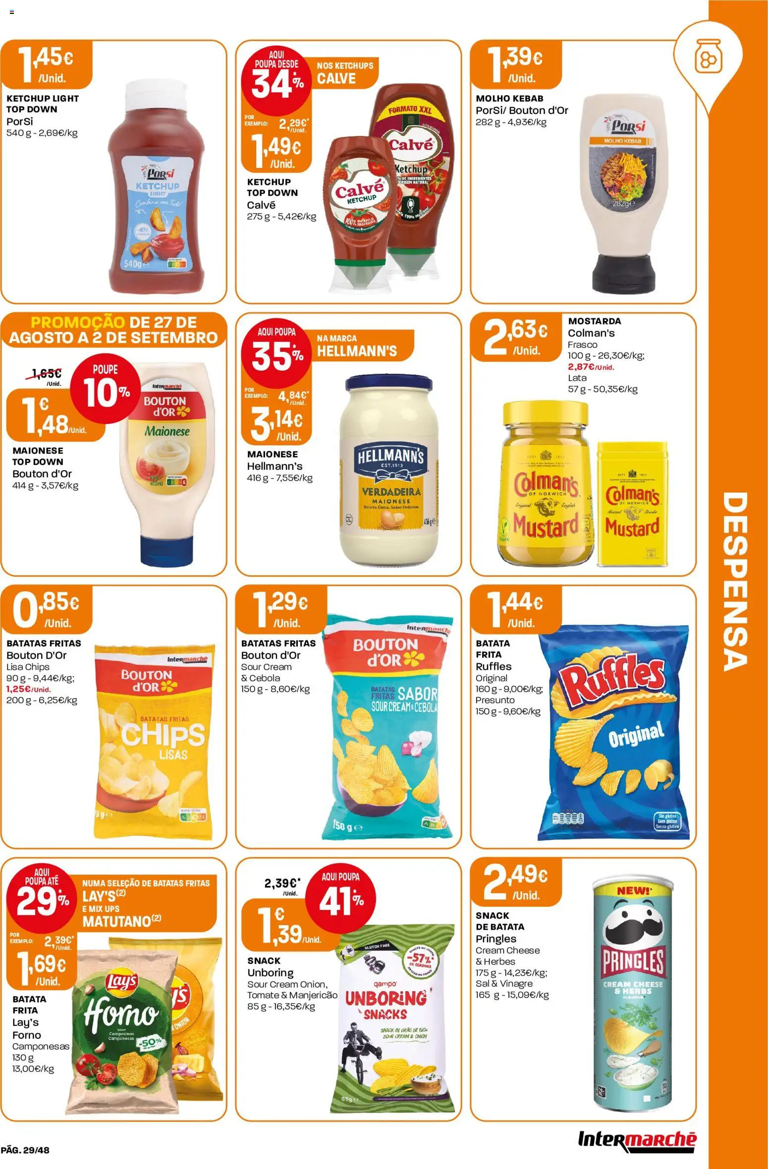 Intermarché folheto │ válido de 27/08/2026 | Página: 29