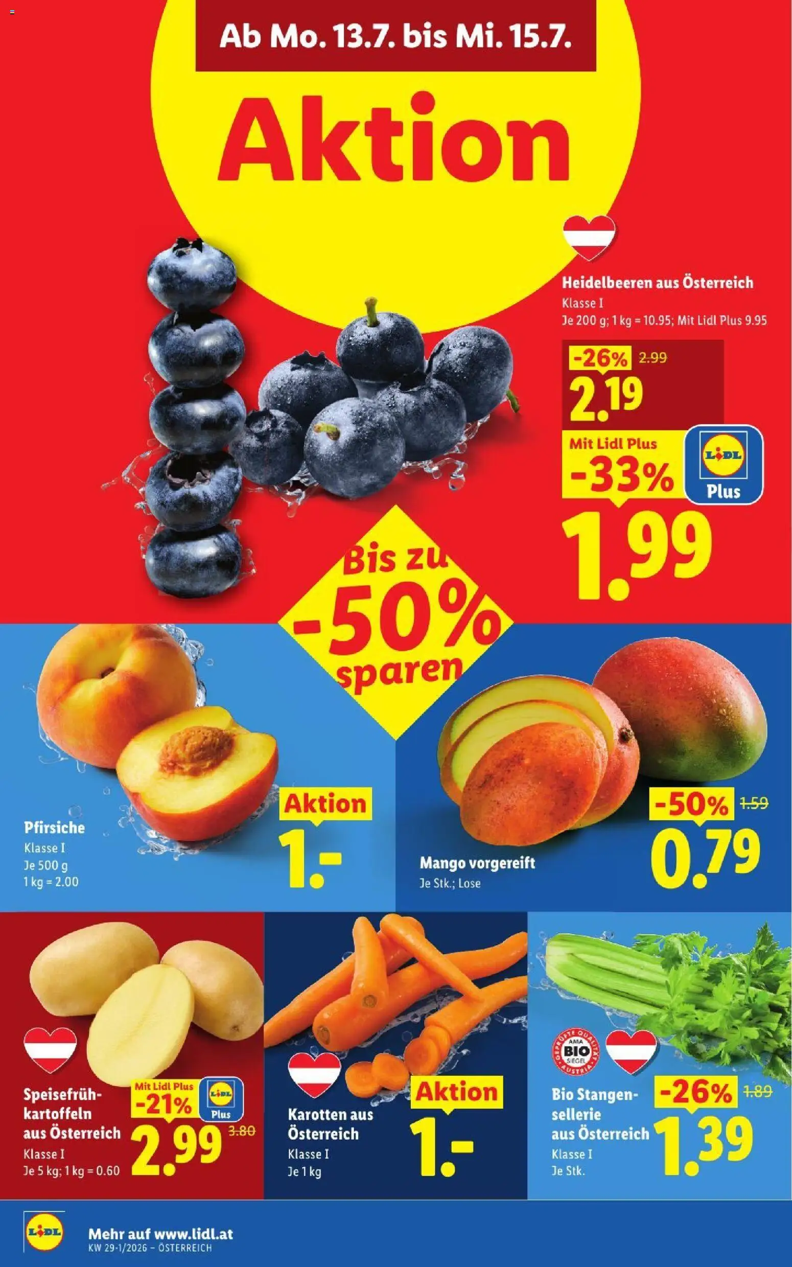 Lidl - Flugblatt gültig ab 09.07.2026 | Seite: 39 | Produkte: Kartoffeln, Mango