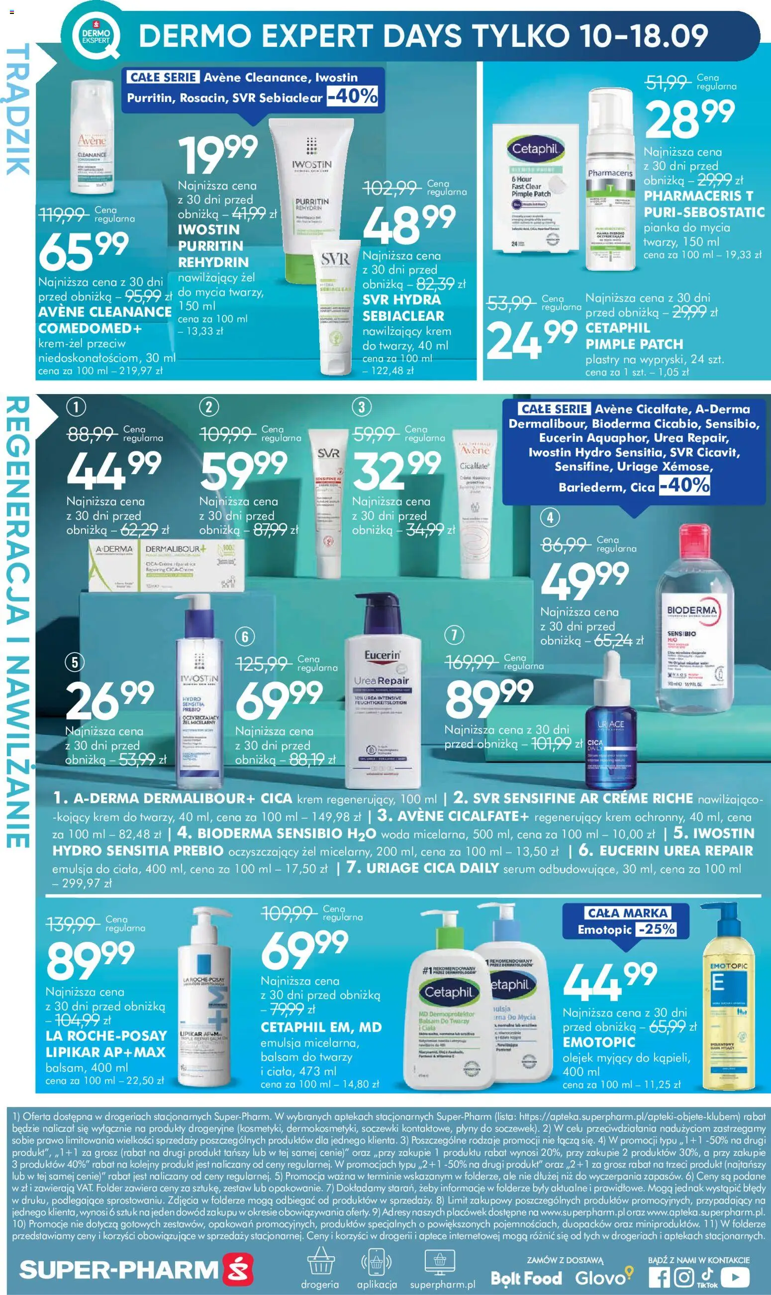 Super-pharm gazetka od 05.09.2026 | Strona: 20 | Produkty: Drogeria, Krem, Woda
