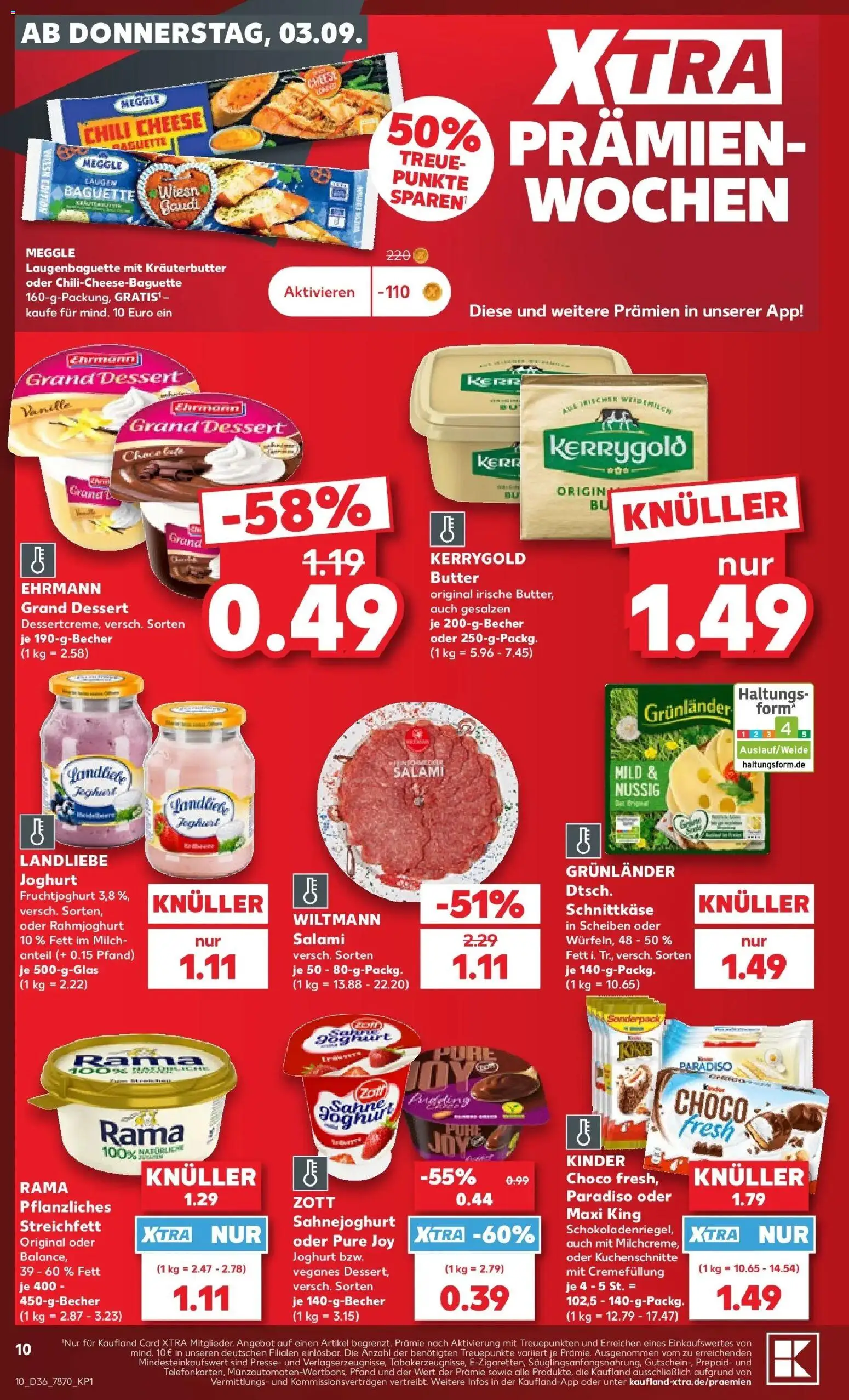 Prospekt Kaufland ab 31.08.2026 » Angebote Online zum Blättern | Seite: 19 | Produkte: Fruchtjoghurt, Vanille, Chili, Landliebe joghurt
