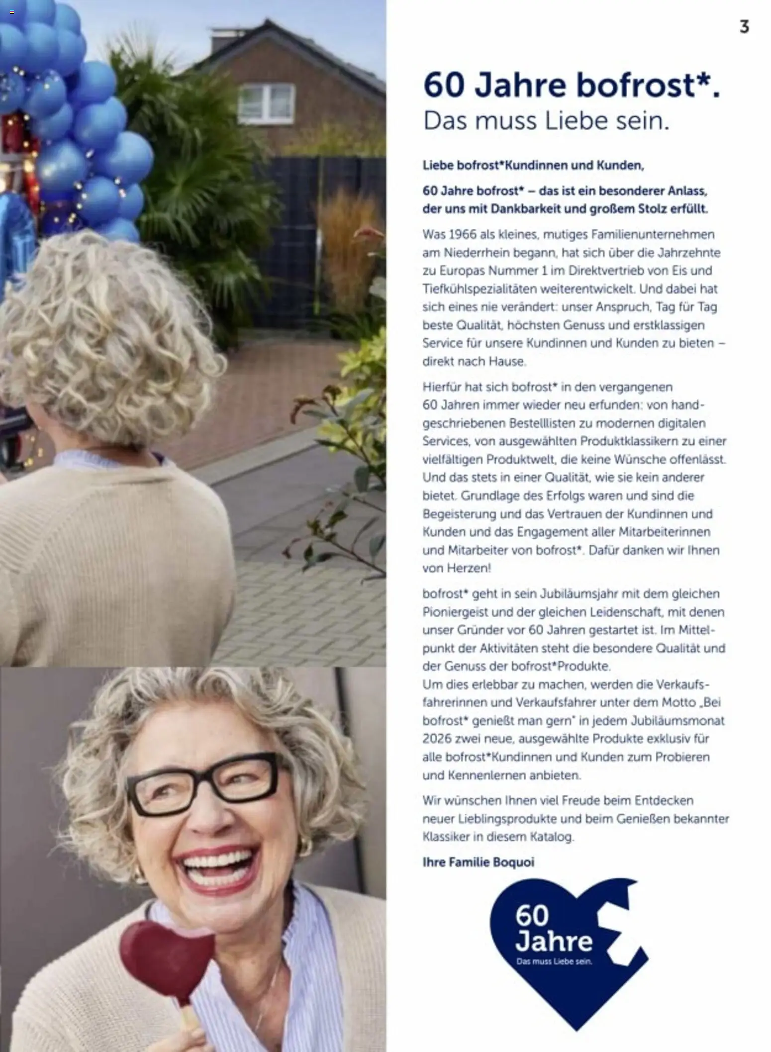 Bofrost Katalog – gültig ab 06.03.2026 | Seite: 3 | Produkte: Eis