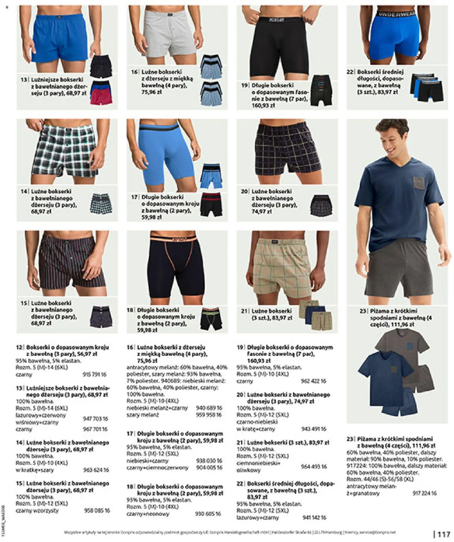 BonPrix Katalog od 15.06.2026 | Strona: 119 | Produkty: Bokserki