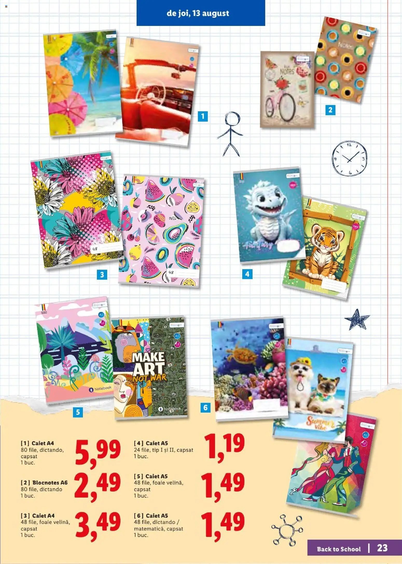 Noul catalog Lidl – valabil de la 10.08.2026 | Pagină: 23 | Produse: Notebook