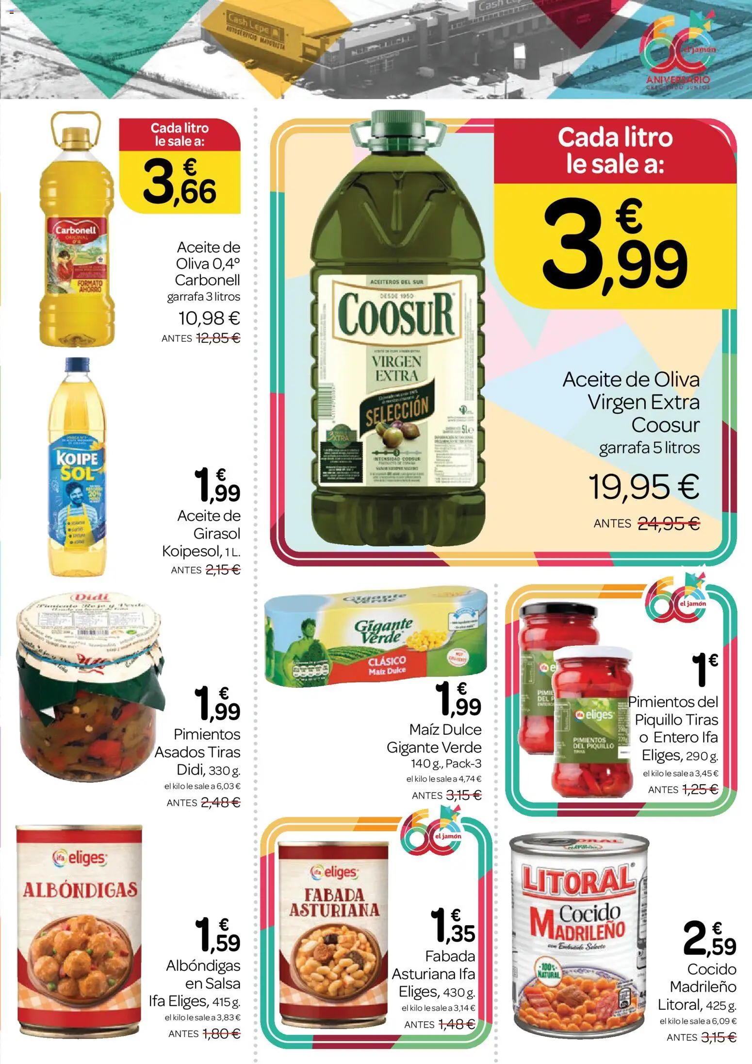 Supermercados El Jamón folleto │ válido desde el 24/09/2026 | Página: 5 | Productos: Dulce, Maíz, Aceite, Aceite de oliva