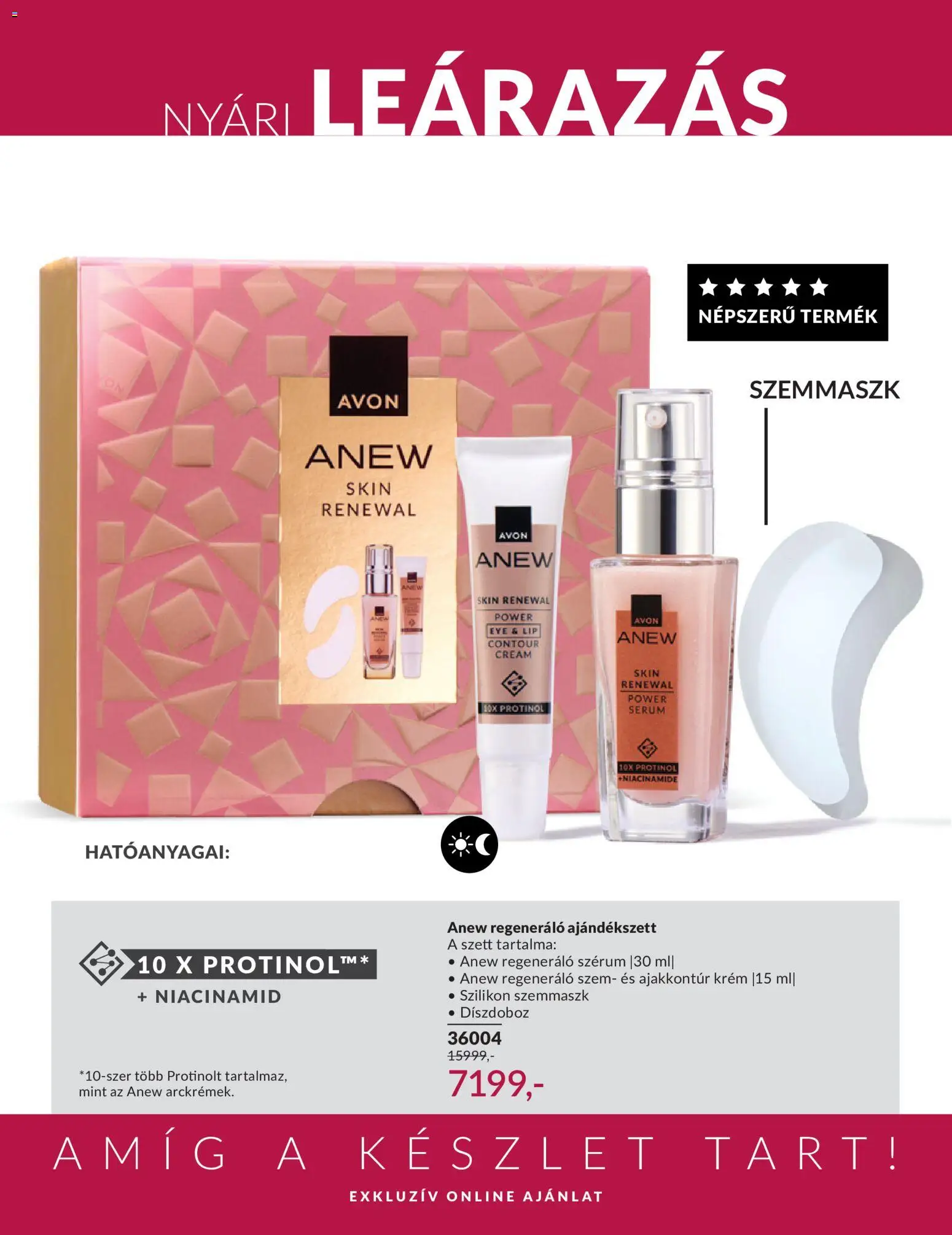 Avon akciós ujság - amely érvényes a következő dátumtól: 01.06.2026 | Oldal: 33