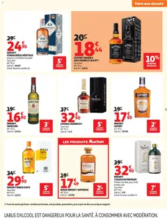 Auchan - Prévisualisation de Auchan Alcools & barbecue hypers valide à partir de 09.06.2026 | Page: 5 | Produits: Whisky, Étui, Cognac, Whisky japonais