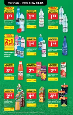 Pogląd oferty "Napój, niegazowany, Riviva, 1 l:, mango, guava, kaktus, 3,99" - ważna od 08.06.2026 | Strona: 22