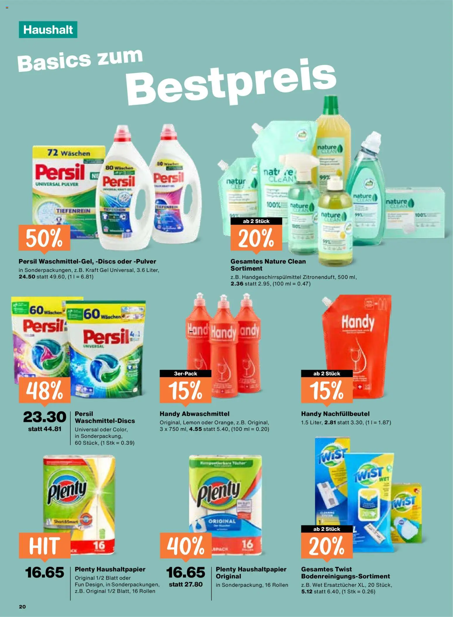Migros aktionen – gültig ab 06.08.2026 | Seite: 20 | Produkte: Pulver