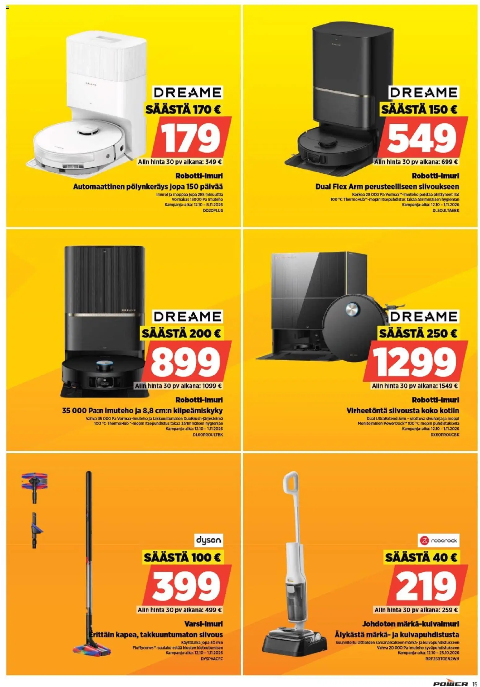 Power tarjoukset – voimassa 19/10/2026 alkaen | Sivu: 15