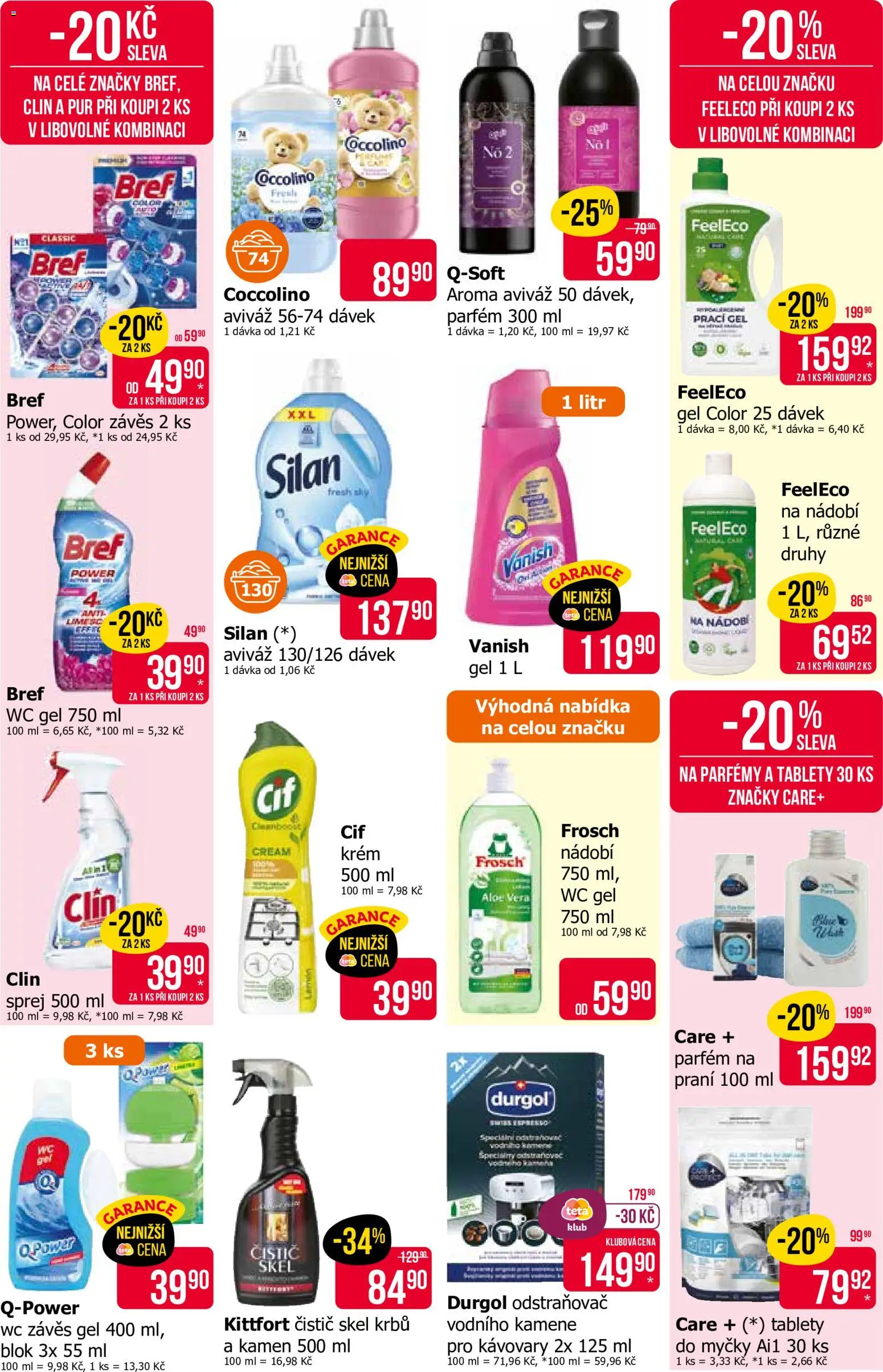 TETA Drogerie leták od 24.09.2026 | Strana: 16 | Produkty: Aviváž, Závěs, Coccolino, Aloe vera