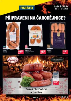 Náhled letáku Makro leták - Čarodějnice od 22.04.2026