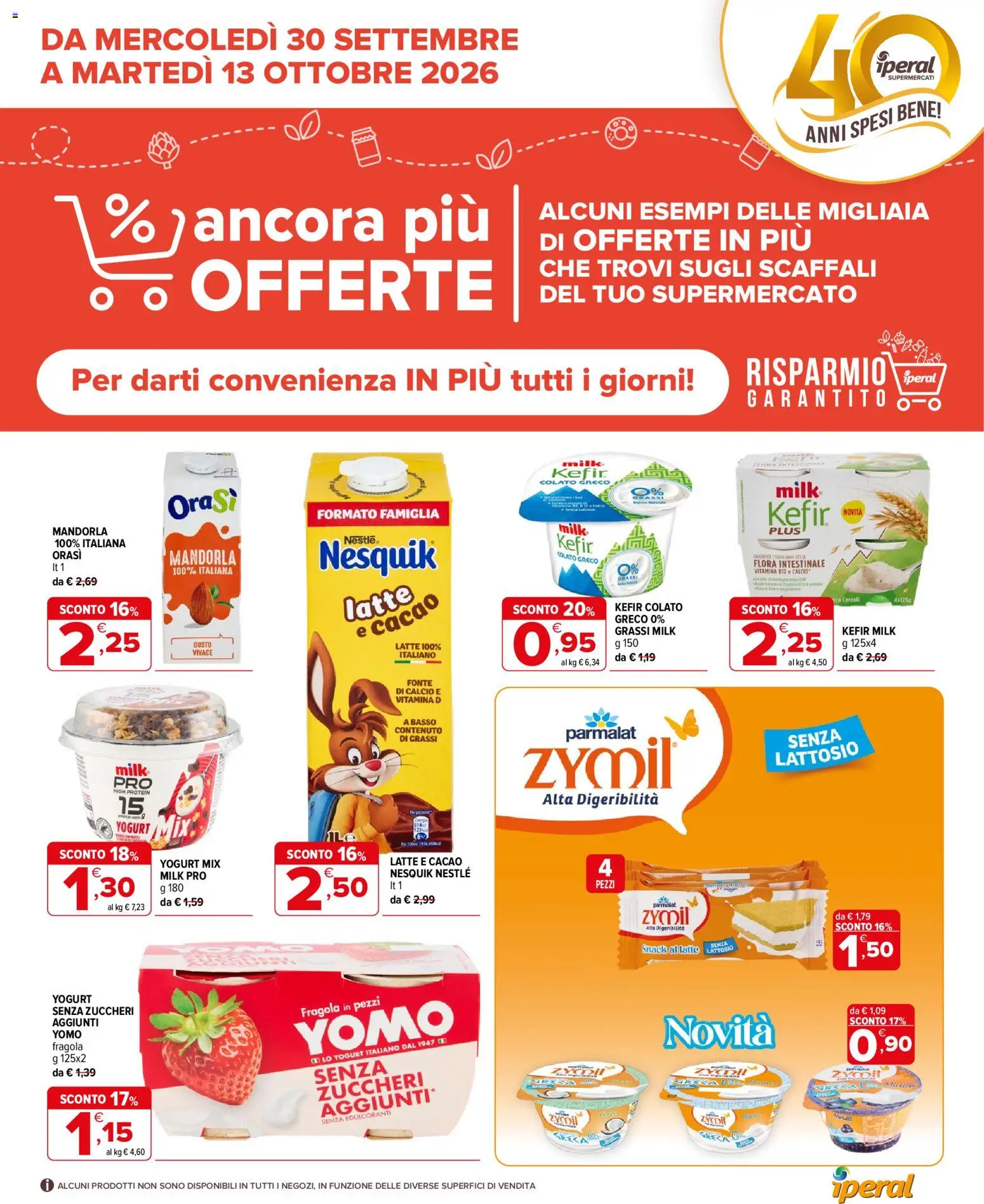 Volantino Iperal del 30/09/2026 | Pagina: 1