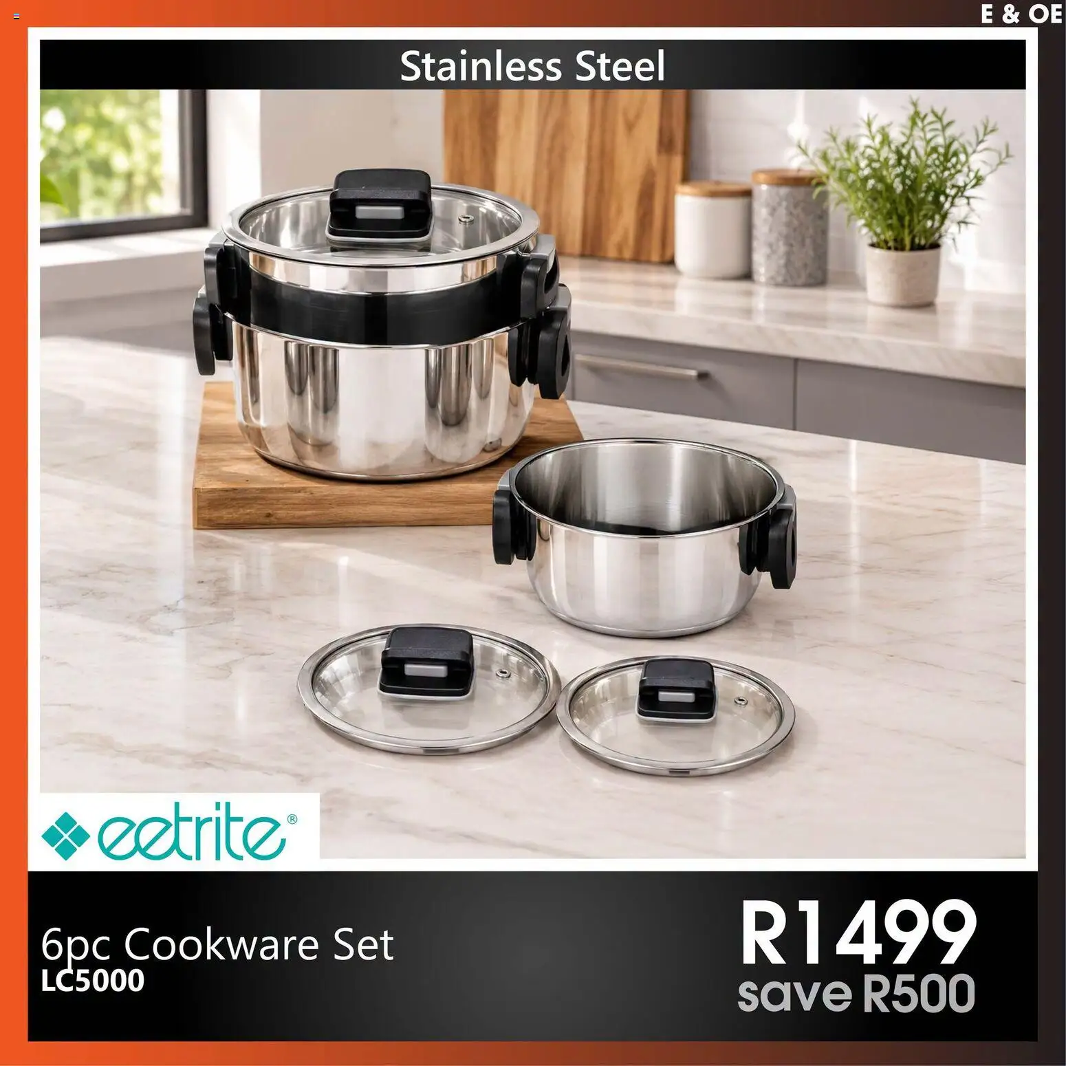 New Tafelberg Furnishers catalogue – valid from 28/10/2026 | Page: 6 | Products: Cookware