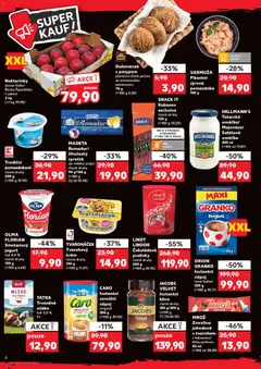 Náhled letáku JACOBS VELVET Instantní káva, různé druhy 180 g/200 g od 15.07.2026 | Strana: 6 | Produkty: Káva, Krém, Pečivo, Tvaroháček