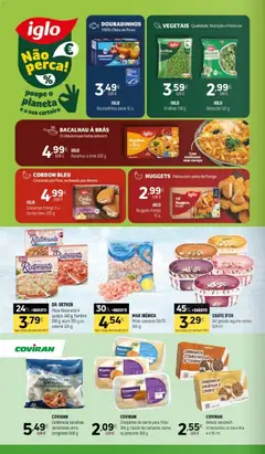 Pré-visualização Coviran folheto válido de 11/08/2026 | Página: 6 | Produtos: Bacalhau, Gelado, Salame, Pizza