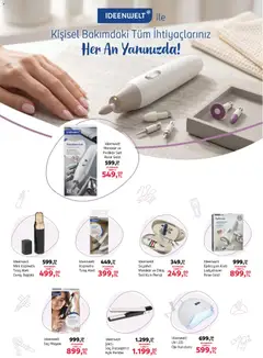 01.06.2026 tarihinden itibaren geçerli olan Rossmann kataloğu önizlemesi | Sayfa: 13 | Ürünler: Saç maşası, Saç düzleştirici, Oje, Kurutucu
