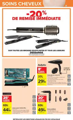 Carrefour - Prévisualisation de Carrefour Toutes en beauté valide à partir de 06/10/2026 | Page: 16 | Produits: Peigne, Diffuseur, Brosse soufflante, Boîte de rangement