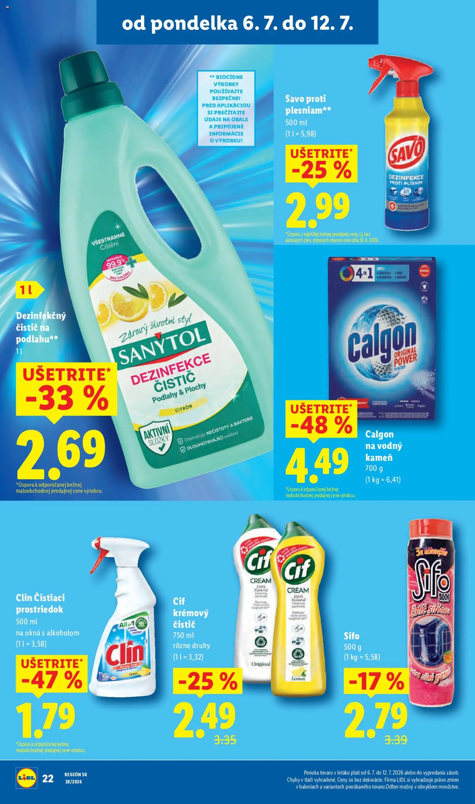 Nové Lidl akcie – leták je platný od 06.07.2026 | Strana: 32