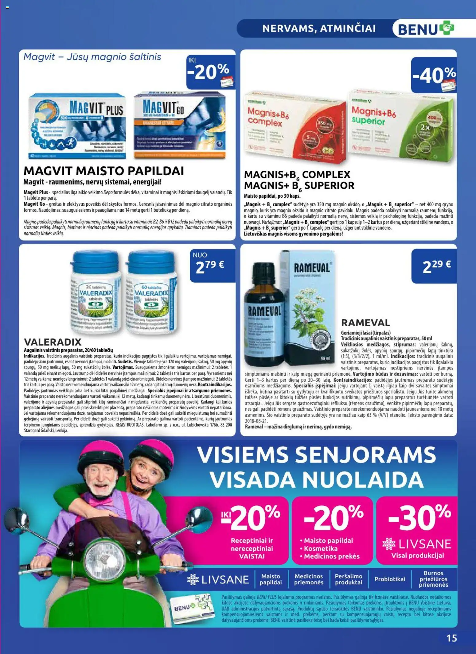 BENU akcijos nuo 01.06.2026 | Puslapis: 15
