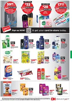 OK Foods specials catalogue – valid from 13.05.2026 | Page: 8 | Products: Powder, Beef, Shampoo, Baby food