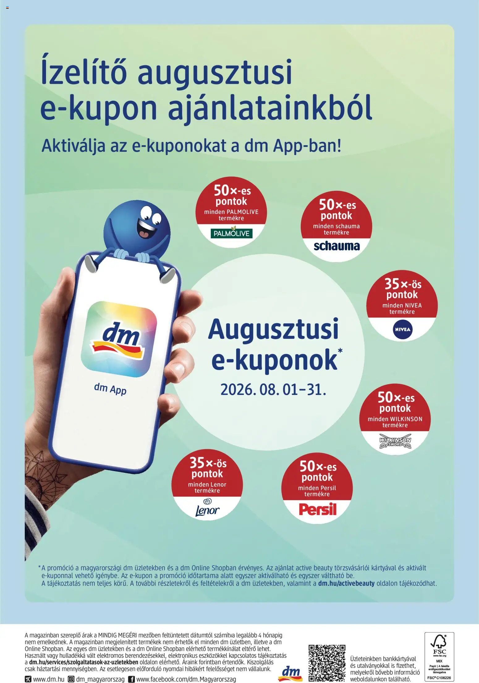 DM Drogerie Markt akciós ujság - amely érvényes a következő dátumtól: 2026.07.30. | Oldal: 24