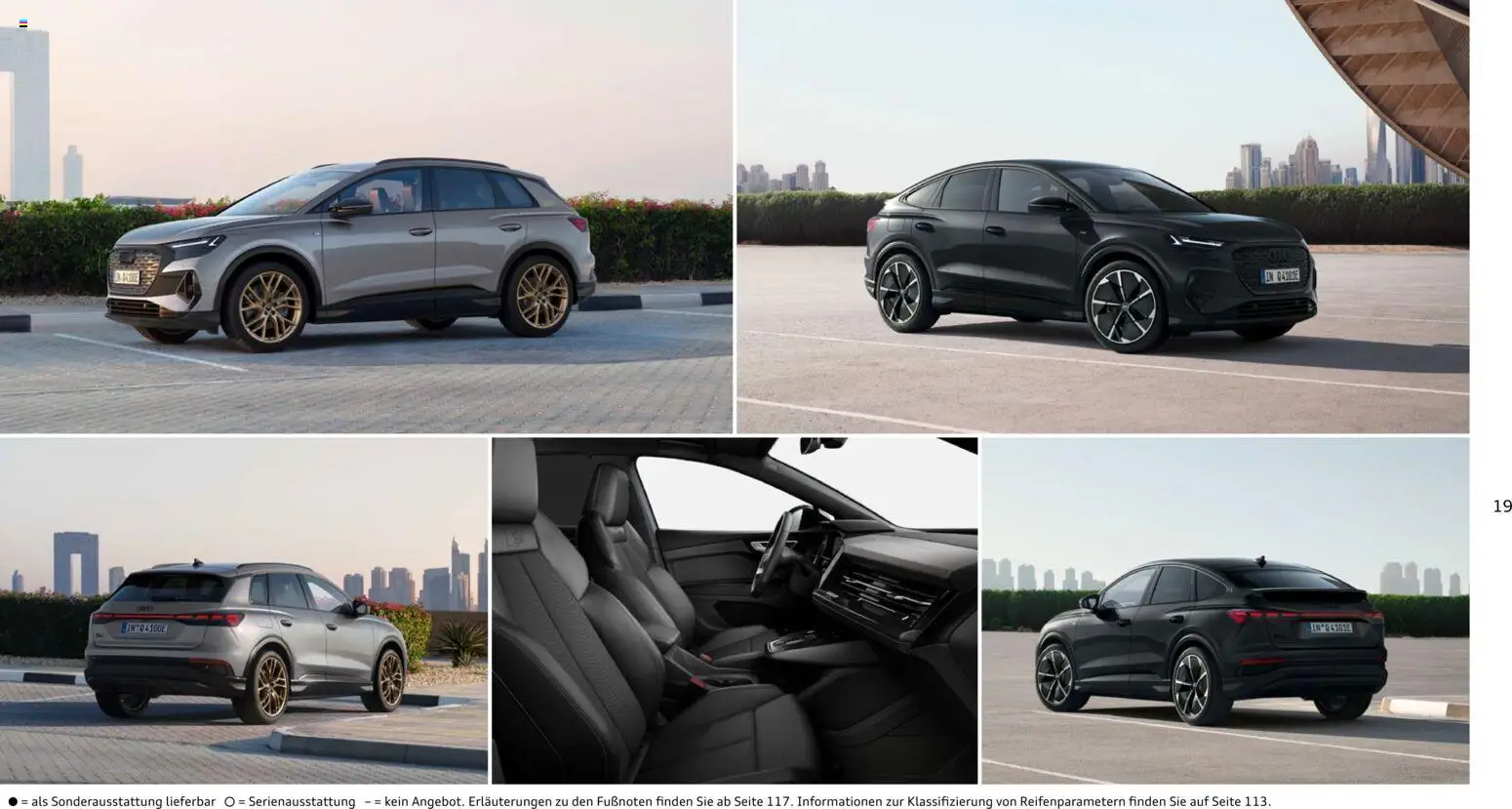 Audi Q4 e-tron / Q4 Sportback e-tron – gültig ab 01.10.2025 | Seite: 19