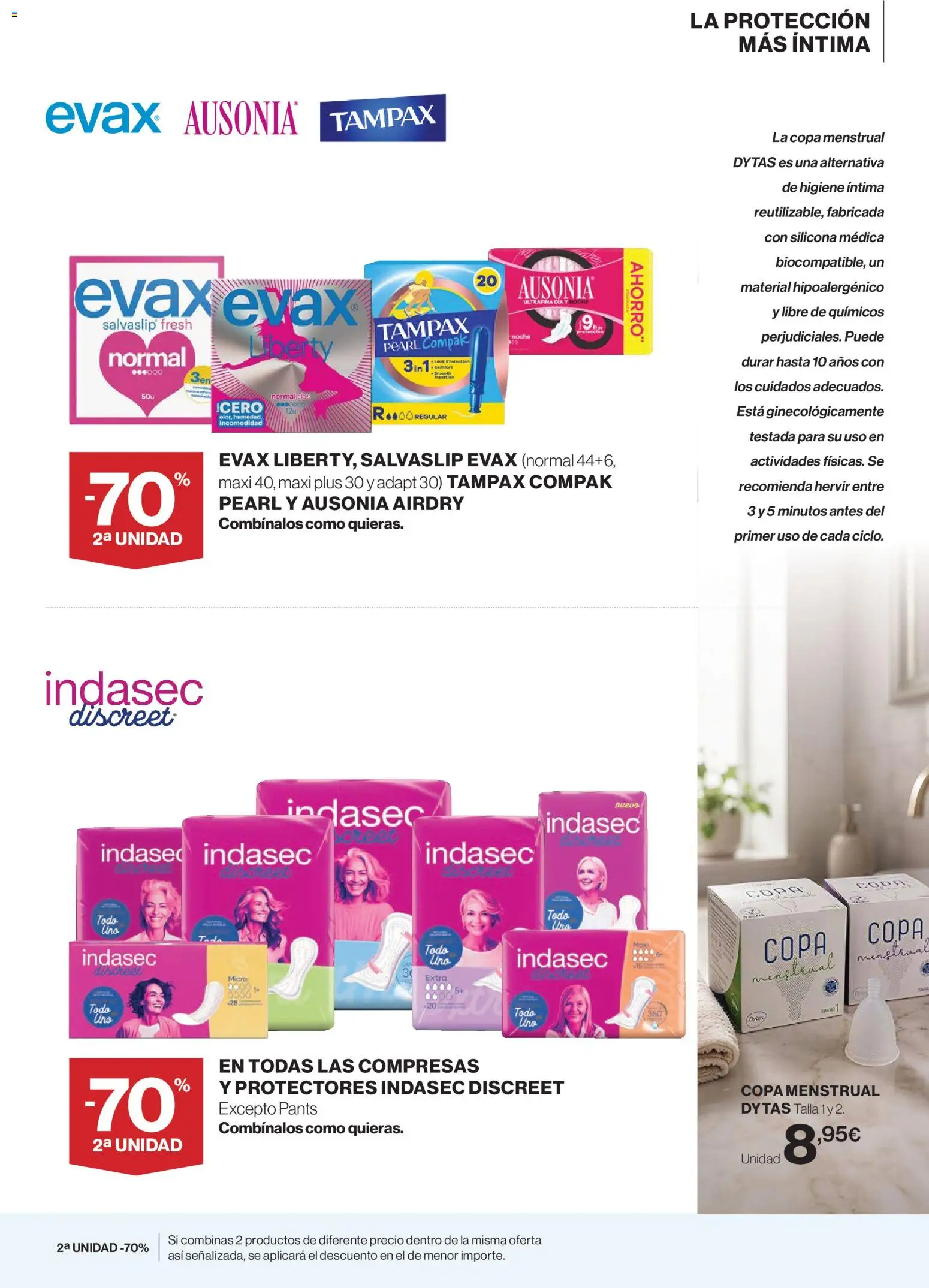 Hipercor - Perfumería │ válido desde el 24/09/2026 | Página: 13 | Productos: Higiene íntima, Compresas