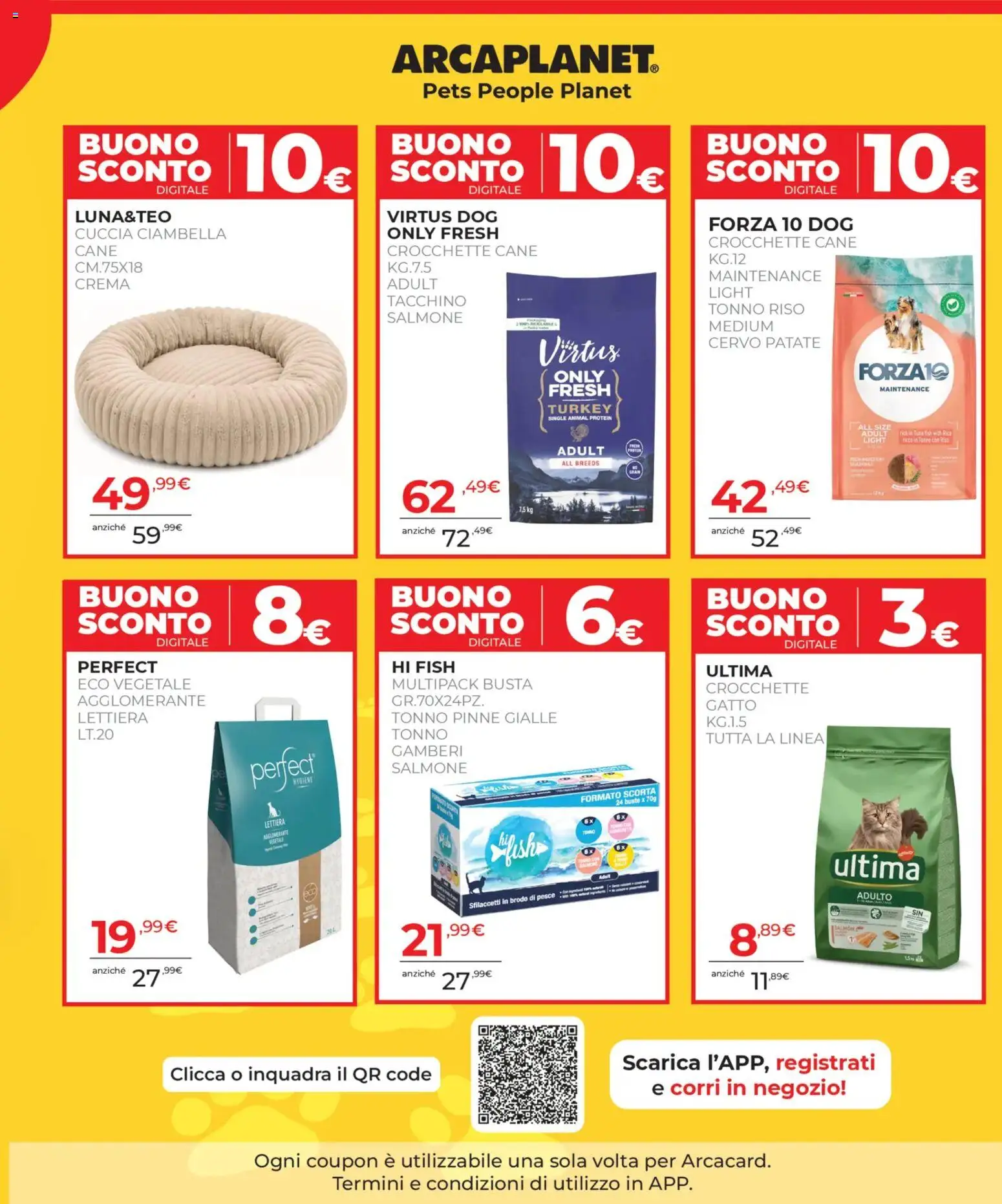 Volantino Arcaplanet del 23/07/2026 | Pagina: 25 | Prodotti: Crema, Pesce, Patate, Crocchette