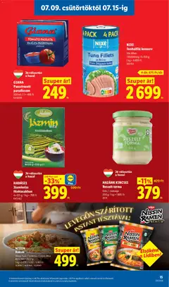 HAZÁNK KINCSEI Reszelt torma, HAZÁNK KINCSEI Reszelt torma Erős / csemege 200 g - amely érvényes a következő dátumtól: 2026.07.09. | Oldal: 15