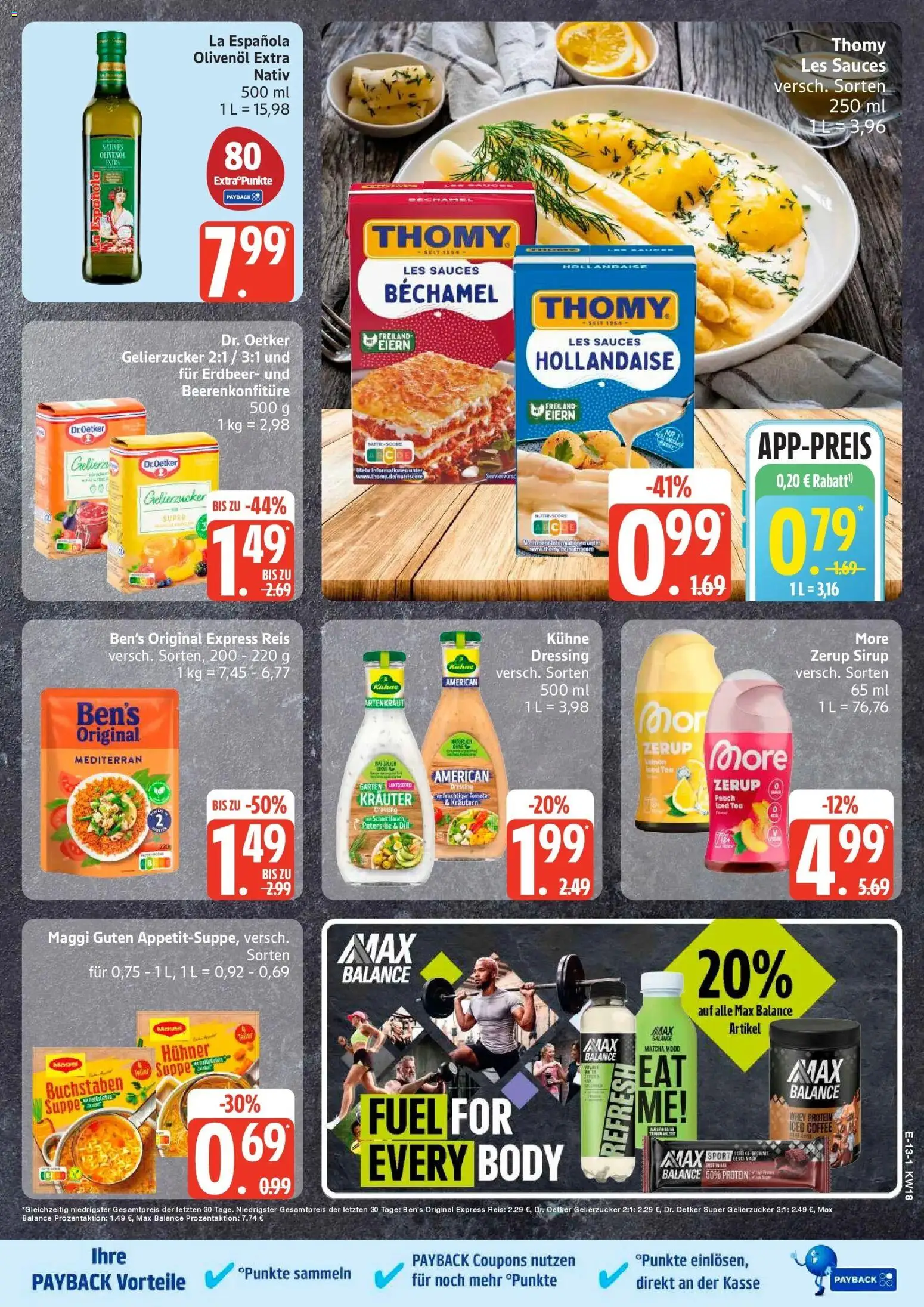 Edeka Prospekt Hamburg – gültig ab 27.04.2026 | Seite: 15 | Produkte: Maggi, Olivenol, Sirup, Reis