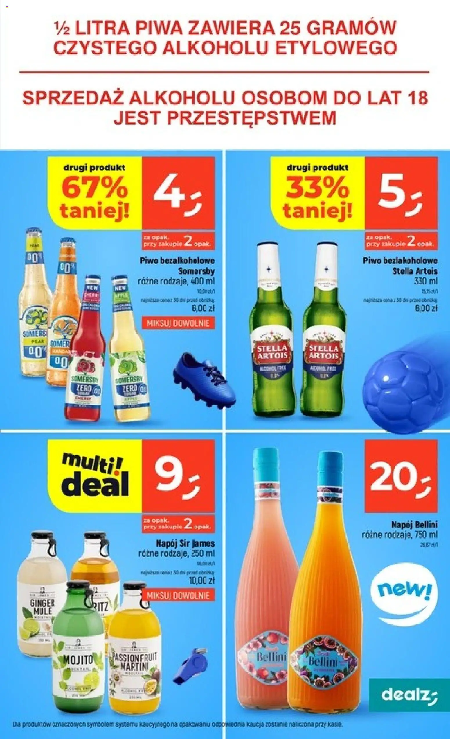 Dealz gazetka od 16.07.2026 | Strona: 35 | Produkty: Martini, Mule, Piwo, Somersby