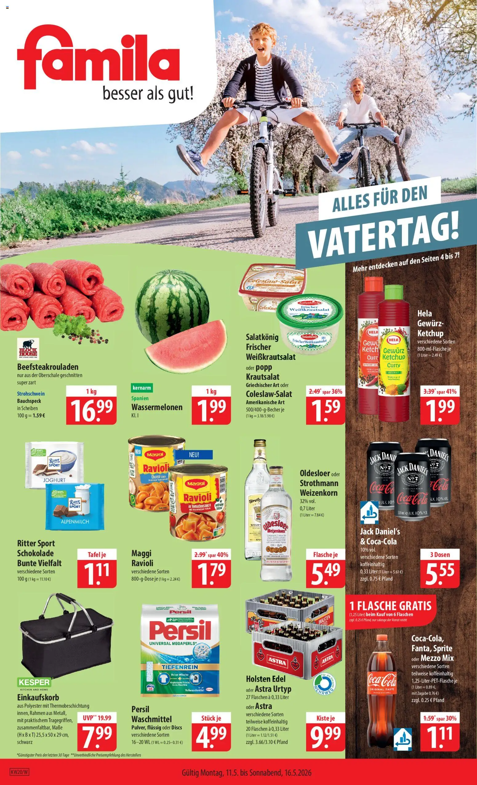 Famila Prospekt 	 – gültig ab 11.05.2026 | Seite: 1