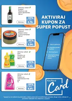 Frediani Maslinovo ulje ekstra djevicansko 750 ml, Maslinovo ulje ekstra djevicansko 750 ml - Pregled kataloga iz trgovine Kaufland, vrijedi od 24.06.2026 | Stranica: 25 | Proizvodi: Ulje, Maslinovo ulje, Mrkva, Vanish