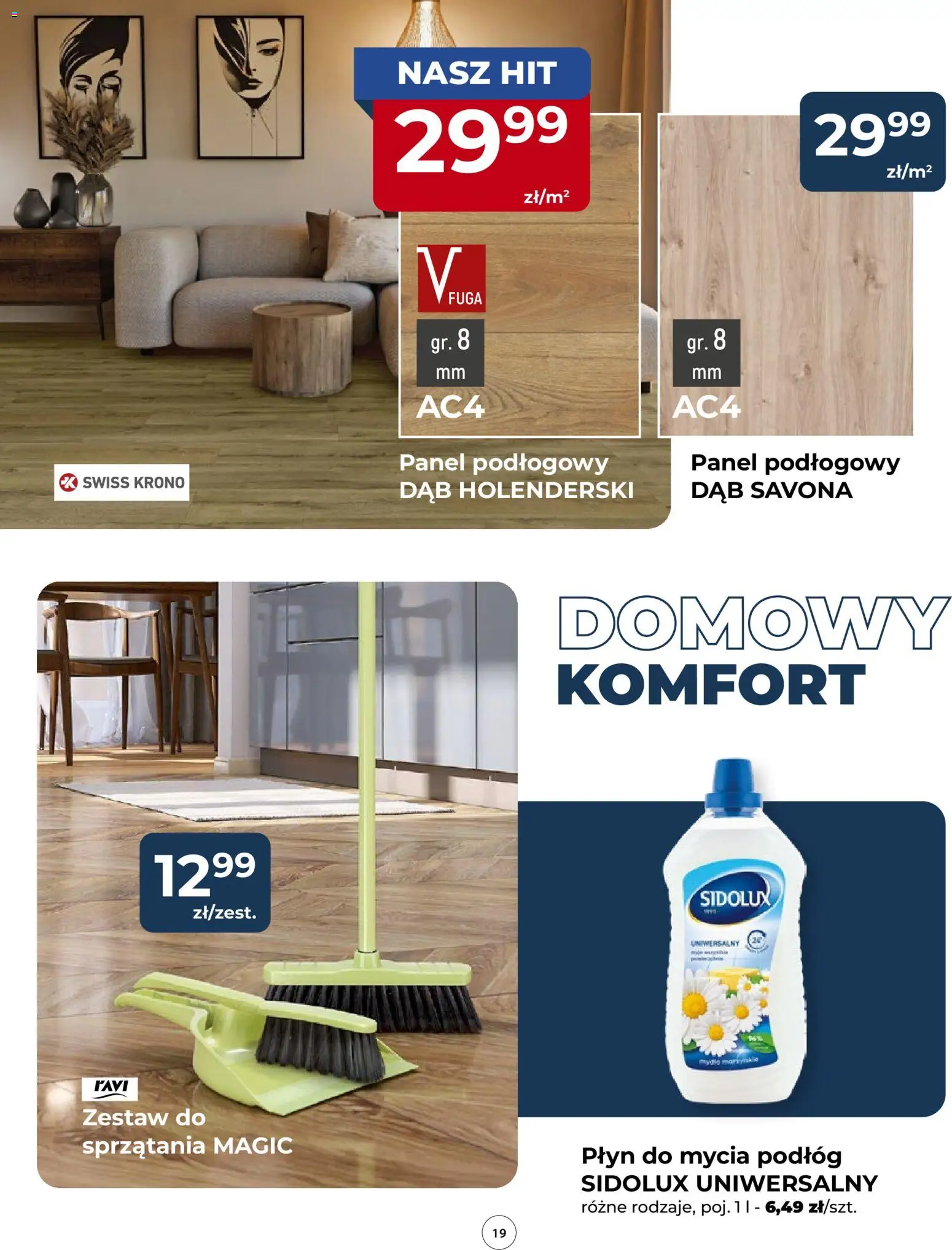 Mrówka gazetka od 12.03.2026 | Strona: 19 | Produkty: Płyn do mycia podłóg