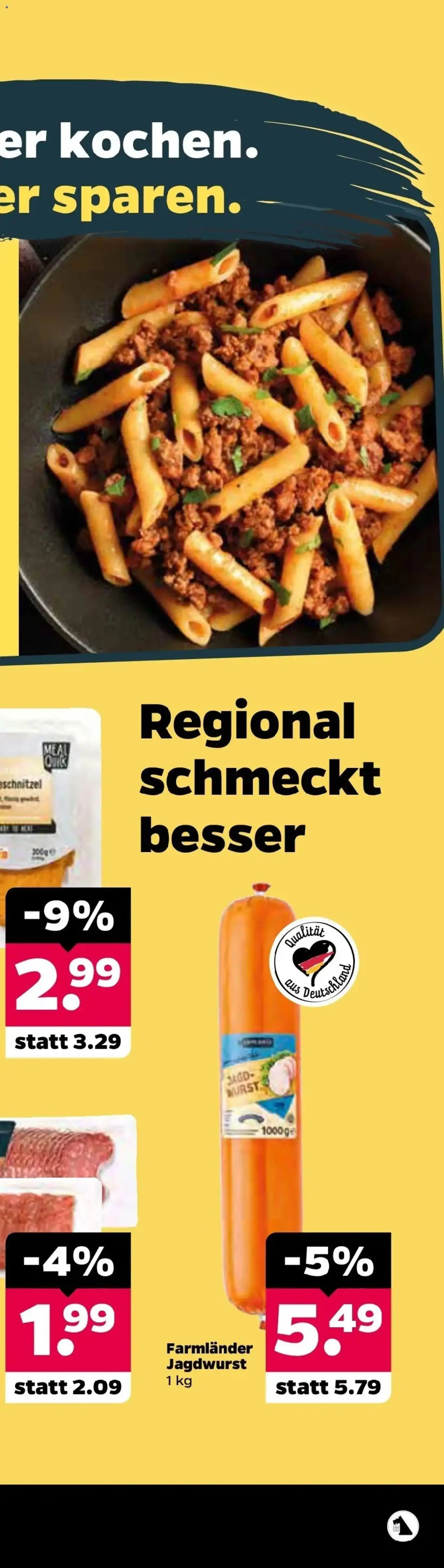 Netto Aktueller Prospekt ab 05.10.2026 → Angebote nächste Woche | Seite: 18 | Produkte: Schnitzel, Wurst