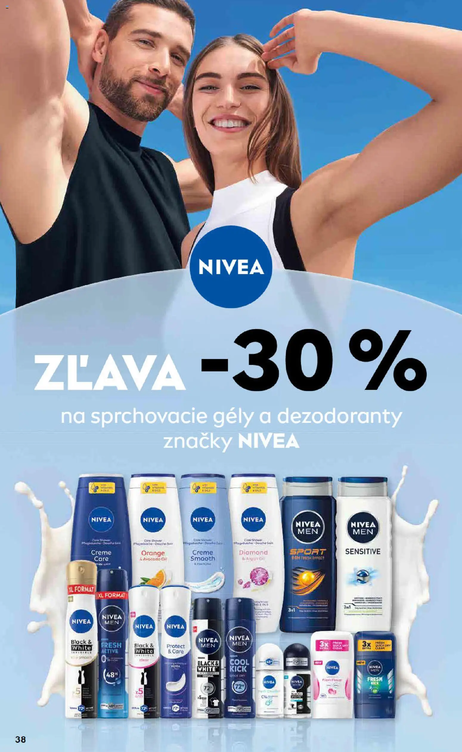 Nové Biedronka akcie – leták je platný od 18.06.2026 | Strana: 38 | Produkty: Nivea