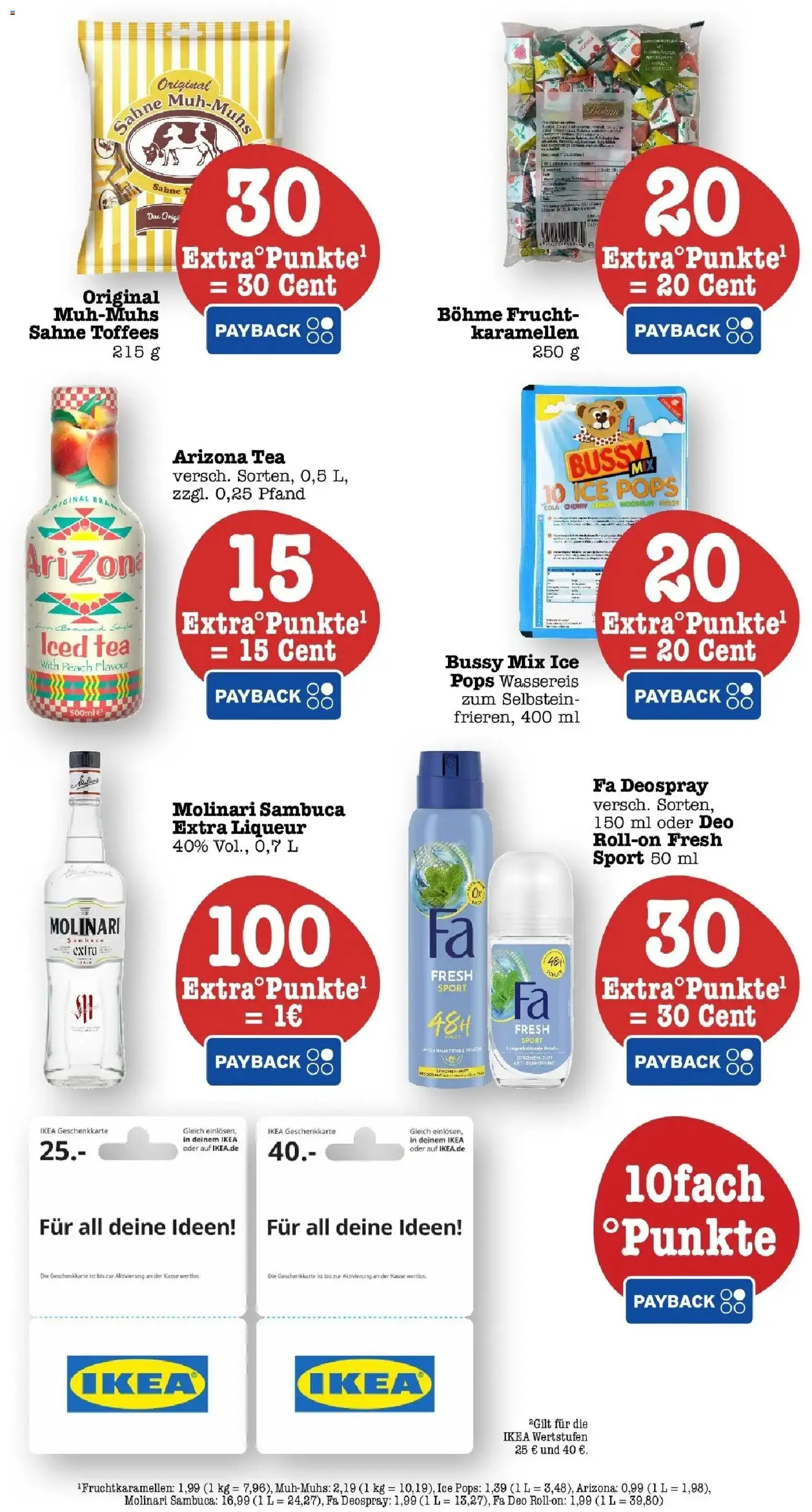 Edeka Prospekt Frankfurt Am Main (ab 31.08.2026) » Angebote Online | Seite: 65 | Produkte: Cola, Sambuca, Sahne, Zitronen