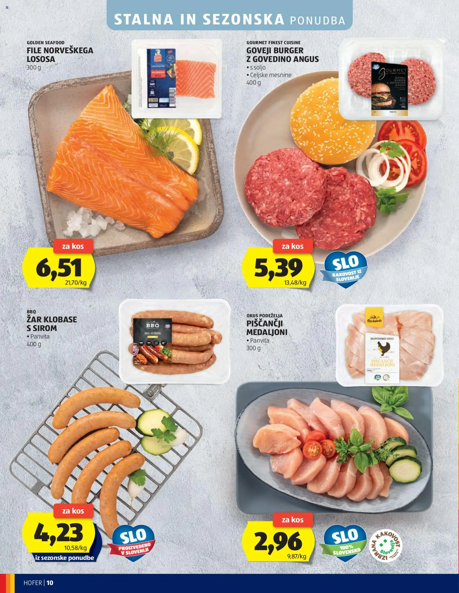 Hofer SI katalog | vrijedi od 02.09.2026 | Stranica: 10 | Proizvodi: File, Grill