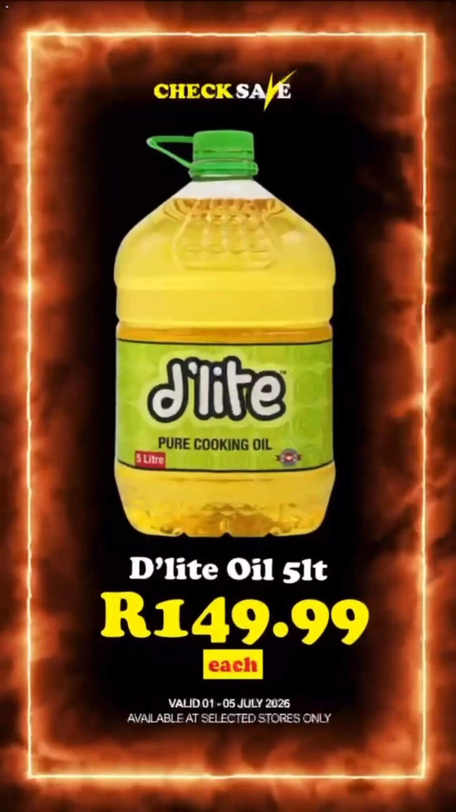 New Check Save catalogue – valid from 01/07/2026 | Page: 8 | Products: Oil
